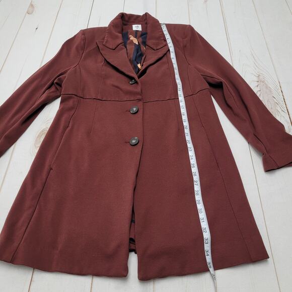 Cabi long boss jacket rust red blazer 3545 - Picture 2 of 8